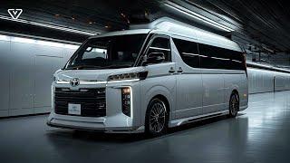 All New 2025 Toyota Hiace Revealed - The Best Mid-Size Luxury Commercial Vehicle !!