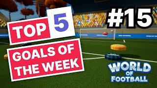 TOP 5 - GOALS OF THE WEEK #15 #playwof