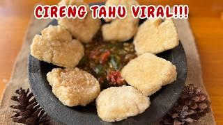 OLAHAN TAHU & ACI VIRAL‼️ CIRENG TAHU CRISPY SAMBAL RUJAK | kenyal & crispy