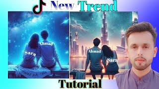 Tiktok Trending Photo Editing Tutorial Bing Image Creator Trend on Tiktok Ai Microsoft Bing Editing