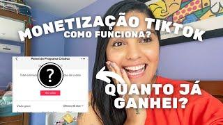 MONETIZAÇÃO TIKTOK|QUANTO GANHEI E COMO FUNCIONA