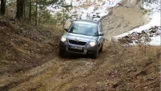 Skoda Yeti in terrain (4x4)