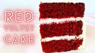 Super Moist Red Velvet Cake Recipe