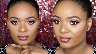 CRANBERRY CUT CREASE SMOKEY EYE MAKEUP TUTORIAL | OMABELLETV