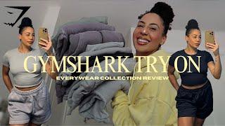 gymshark everywear collection try on haul  size medium review