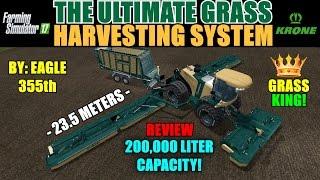 Farming Simulator 17 - Ultimate Grass Harvesting System "Mod Review"