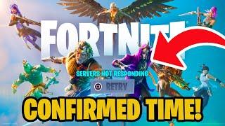 When Is Fortnite Servers Up Downtime Over CONFIRMED TIME! (Servers Back Up Time Chapter 5 Season 2)