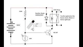 LDR With Relay Switch