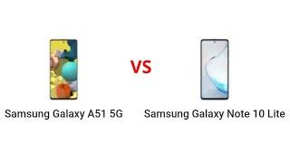 Samsung Galaxy A51 5G vs Samsung Galaxy Note 10 Lite Full Comparison ||