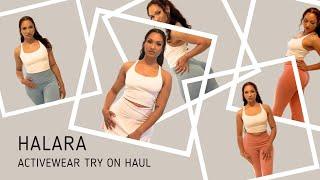 HALARA ACTIVEWEAR TRY ON HAUL | TOPS, LEGGINGS, SKIRTS AND MORE