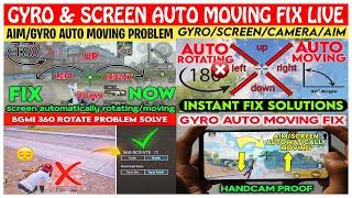Gyro Auto Moving issue Fix Live | Fix Gyro Delay & Auto Moving issue in BGMI/PUBG | #windblaster
