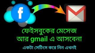how to stop facebook notifications in gmail | facebook notification off on gmail | stop notification