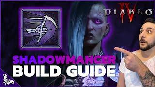 MY FAVOURITE Necromancer Build in Diablo 4 - Sever Shadowmancer Necro