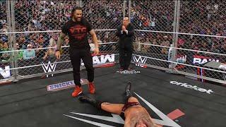 Roman Reigns attacks CM Punk | WWE RAW 3/10/2025