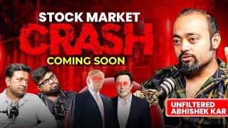 Stock market CRASH - SHOCKING बड़ा खेल | Ft. @AbhishekKar  Abhishek kar latest podcast #stockmarket