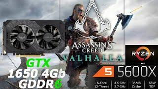 Assassin's Creed Valhalla - GTX 1650 | Ryzen 5 5600x - FPS Test