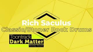 Classic Stoner Rock Drum Backing Track - 111BPM - TT Dark Matter Rowdy Room