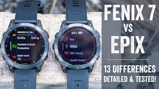 Garmin Fenix 7 vs Epix: 13 Key Differences Detailed