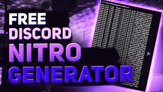 BEST DISCORD NITRO GENERATOR 2022 + CHECKER | FREE DOWNLOAD