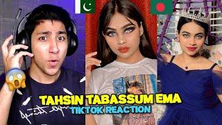 Pakistani React on Bangladeshi Tiktoker | Tahsin Tabassum Ema TikTok Videos | Maadi Reacts