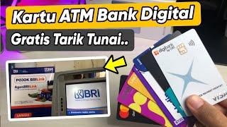 Rekomendasi Kartu Debit Bank Digital Gartis Tarik Tunai