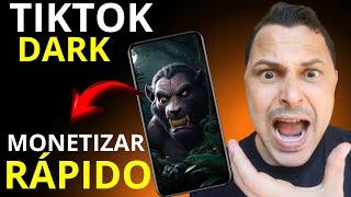 TIKTOK DARK COMO CRIAR E MONETIZAR RÁPIDO EM 2025 *EM 7 DIAS