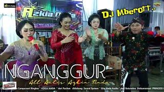 NGANGGUR (All Artis aZkia naDa) Princess Video shotting | Gita Nada Audio