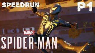 Marvel's Spider-Man SPEEDRUN Gameplay Walkthrough - No Commentary (FULL GAME)| Amazing Difficulty #1