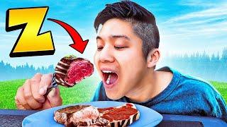 Eating in Alphabetical Order for 24 HOURS! (A to Z Food Challenge)