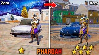 Pharoah - Zero to Hero | 1 Lvl to Max Lvl | BGMI Movie | BGMI Short Film