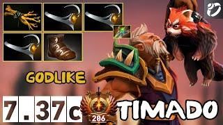 Lone Druid Carry - Godlike - Timado - 7.37c - Immortal Dota