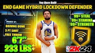 The MOST TOXIC ‘END-GAME HYBRID LOCKDOWN DEFENDER’ Build To Make NBA 2K24… SHOOTING GUARD BUILD!