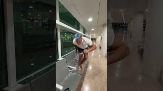 PARKOUR EN EL AEROPUERTO 