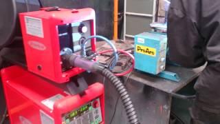 Fronius TransPuls Synergic 5000 Pulse MIG Welding Test