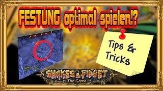 OPTIMAL die FESTUNG spielen (+ TEILSCHUTZTAKTIK)  SHAKES and FIDGET für Anfänger & Fortgeschrittene