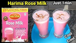 Rosemilk|harima rose milk mix recipe|Rosemilk recipe|rose milk mix|summerrecipes|rose milkshake|milk