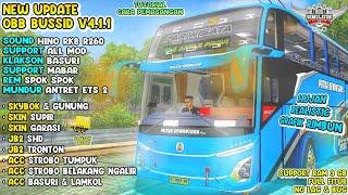 NEW UPDATE OBB BUSSID V4.1.1 ‼️ SOUND HINO RK8 R260 | SUPPORT RAM 3 GB | SIZE CUMA 100 | GRAFIK HD