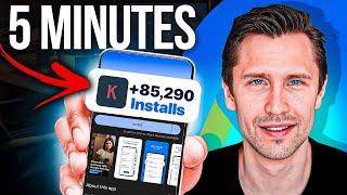 Google Ads App Install Tutorial In UNDER 5 MINUTES | QUICKEST Tutorial on YouTube!