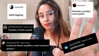 ASMR con TUS triggers favoritos