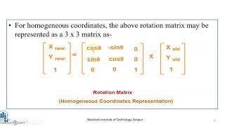 2D Rotation