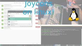 How to use your joycons on linux arch.