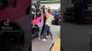 Amarican bodybuilder Prank VIDEO,  Picking up girl  #shorts #tiktokprank