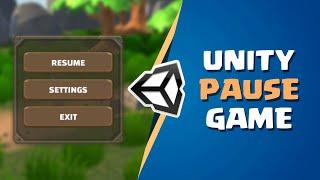 Unity Pause Game - Easy Tutorial (2023)