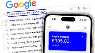 New Way to Make Money Online by Searching Google