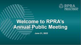 2021 Annual Public Meeting