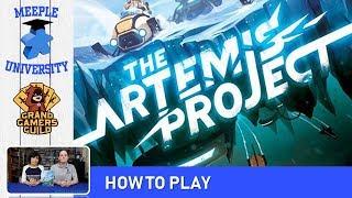 The Artemis Project Board Game – How to Play & Setup (CONCISE rules, from Kickstarter PnP)