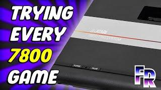 Atari 7800 (1986) Library | Trying all 58 Games