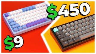 $9 Budget Keyboard vs $450 Custom Keyboard: Which is Better?