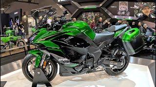 Kawasaki Ninja 1100 SX SE Tourer 2025 touring moto motor bike motorcycle EICMA walkaround V....