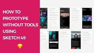 How to Prototype Using Sketch - New Features | UI/UX